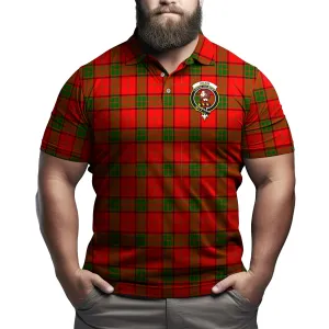 Adair Tartan Men's Polo Shirt with Family Crest