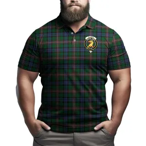 Allison Tartan Men's Polo Shirt with Family Crest