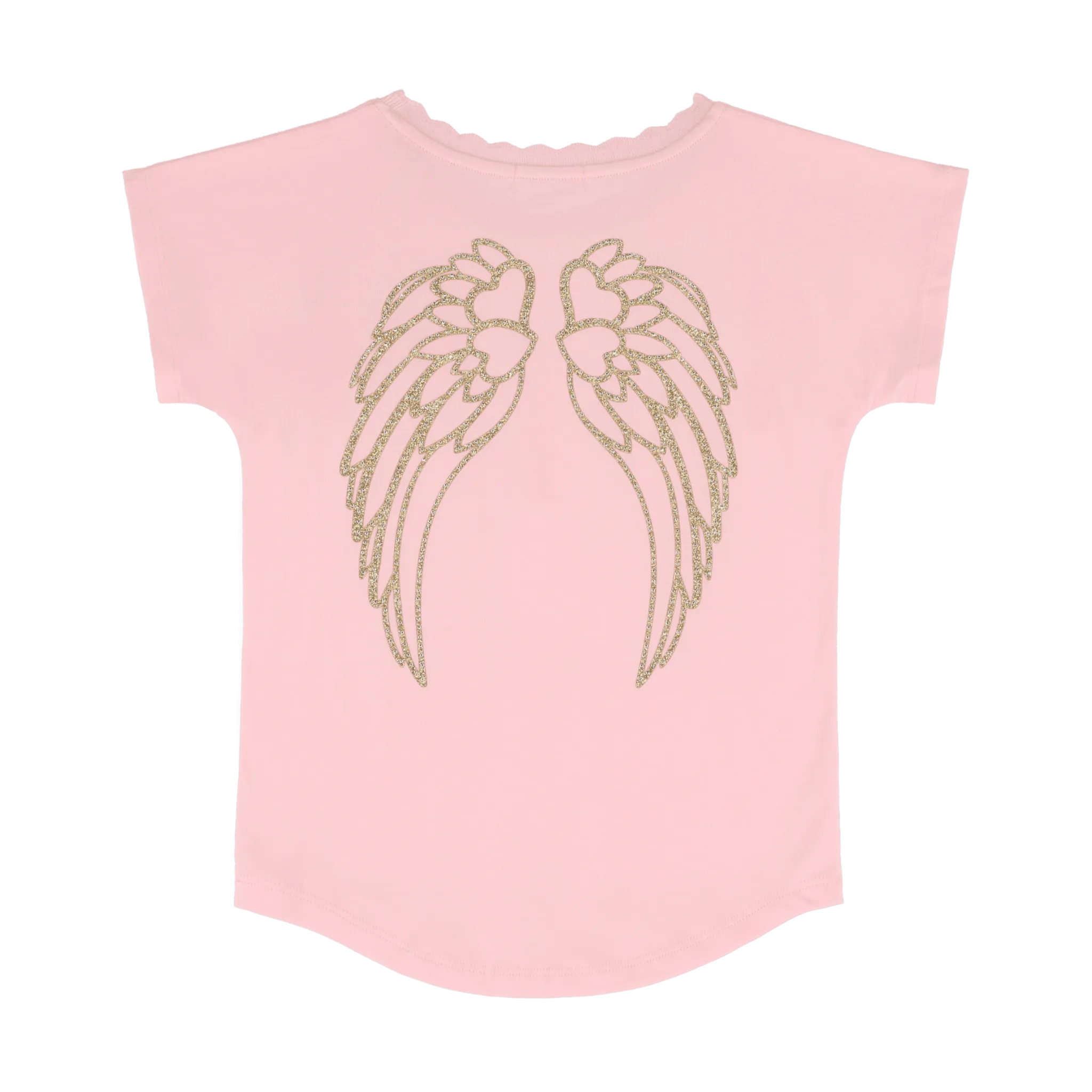 Angel's Face Girls Beverly Scalloped Top  In 2 Color Choices