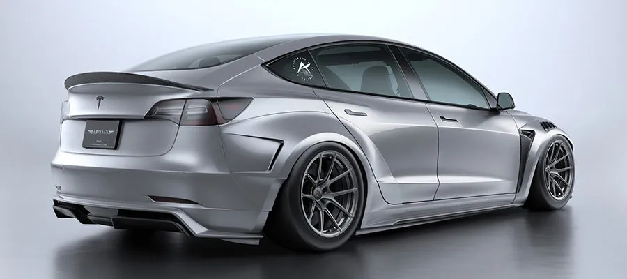 Artisan Spirits Special Line Black Label EVS Widebody Kit for Tesla Model 3