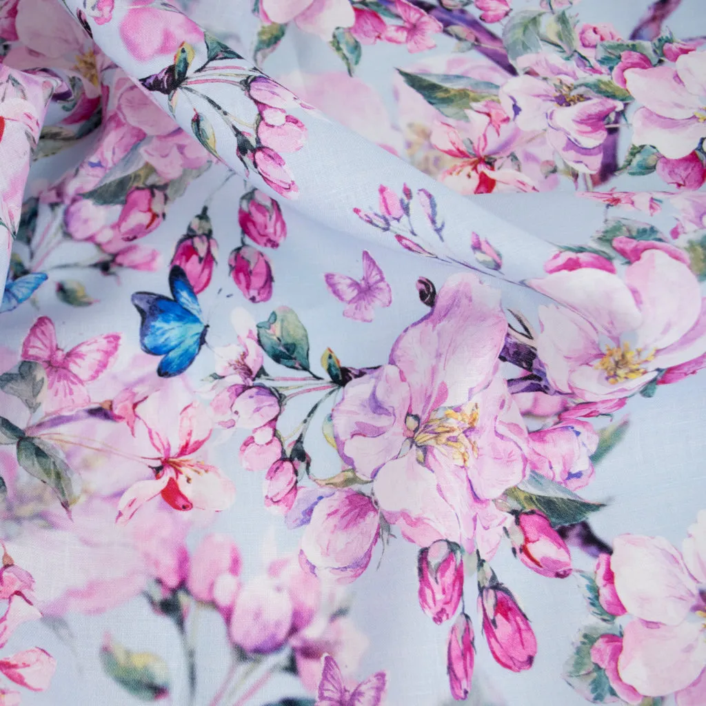 Blossom Printed Linen