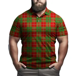 Burnett Tartan Mens Polo Shirt