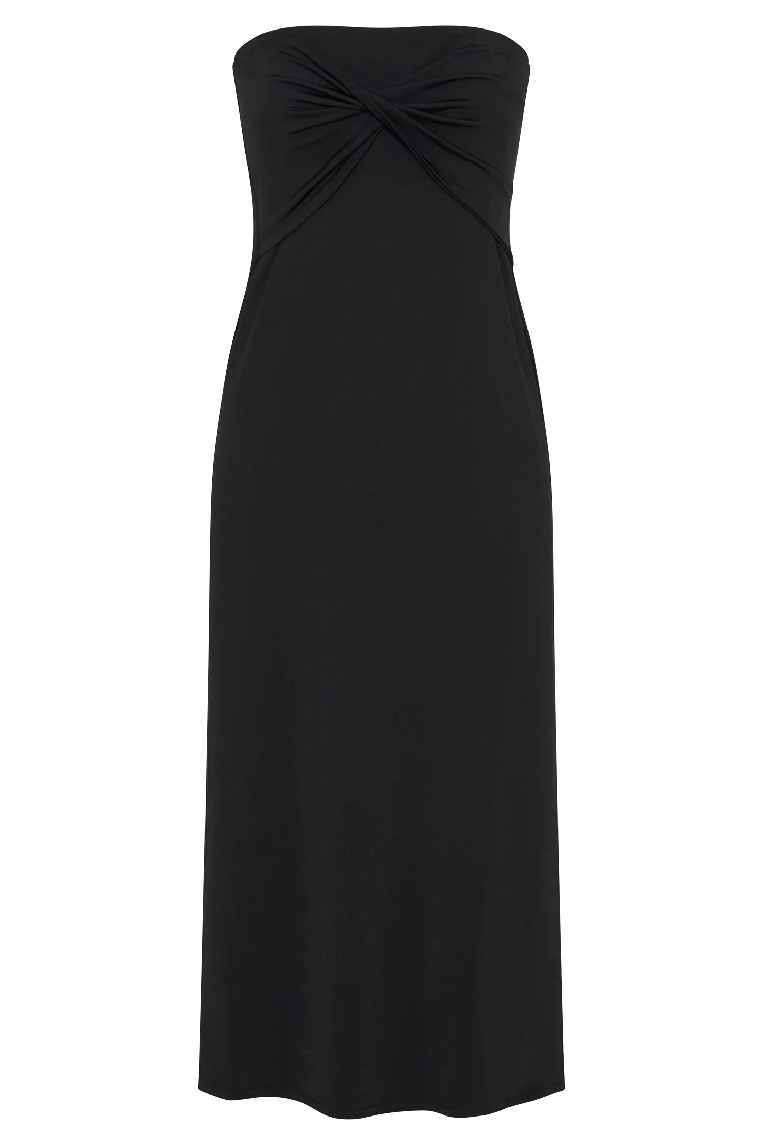 Ceri Maxi Twist Skirt - Black