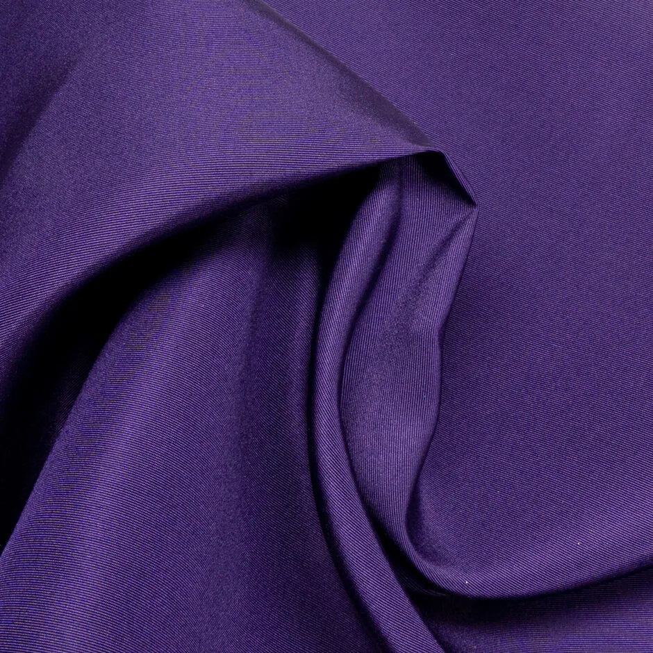 Deep Purple Pure Silk Faille