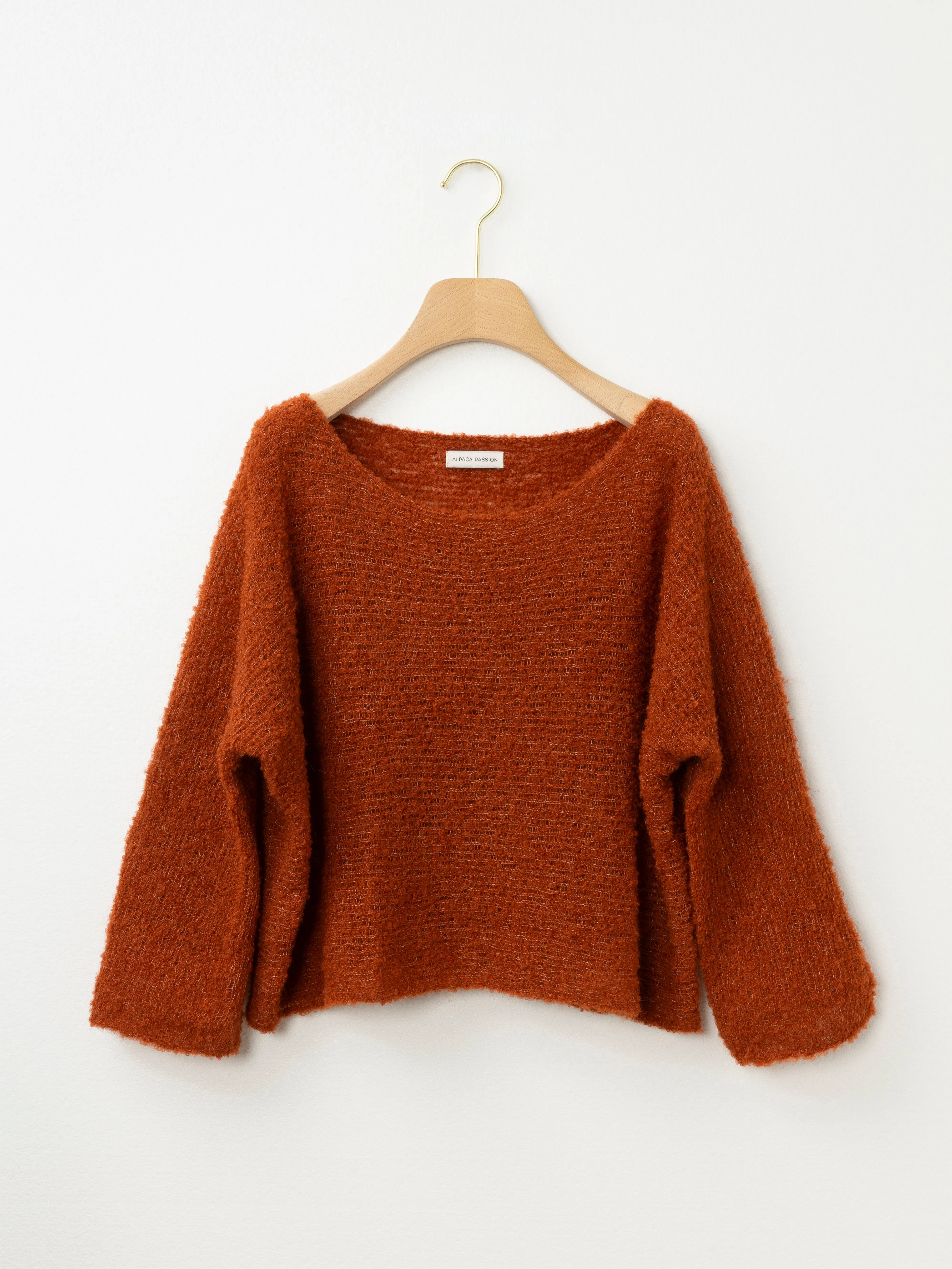 Fine Knit Boatneck Top