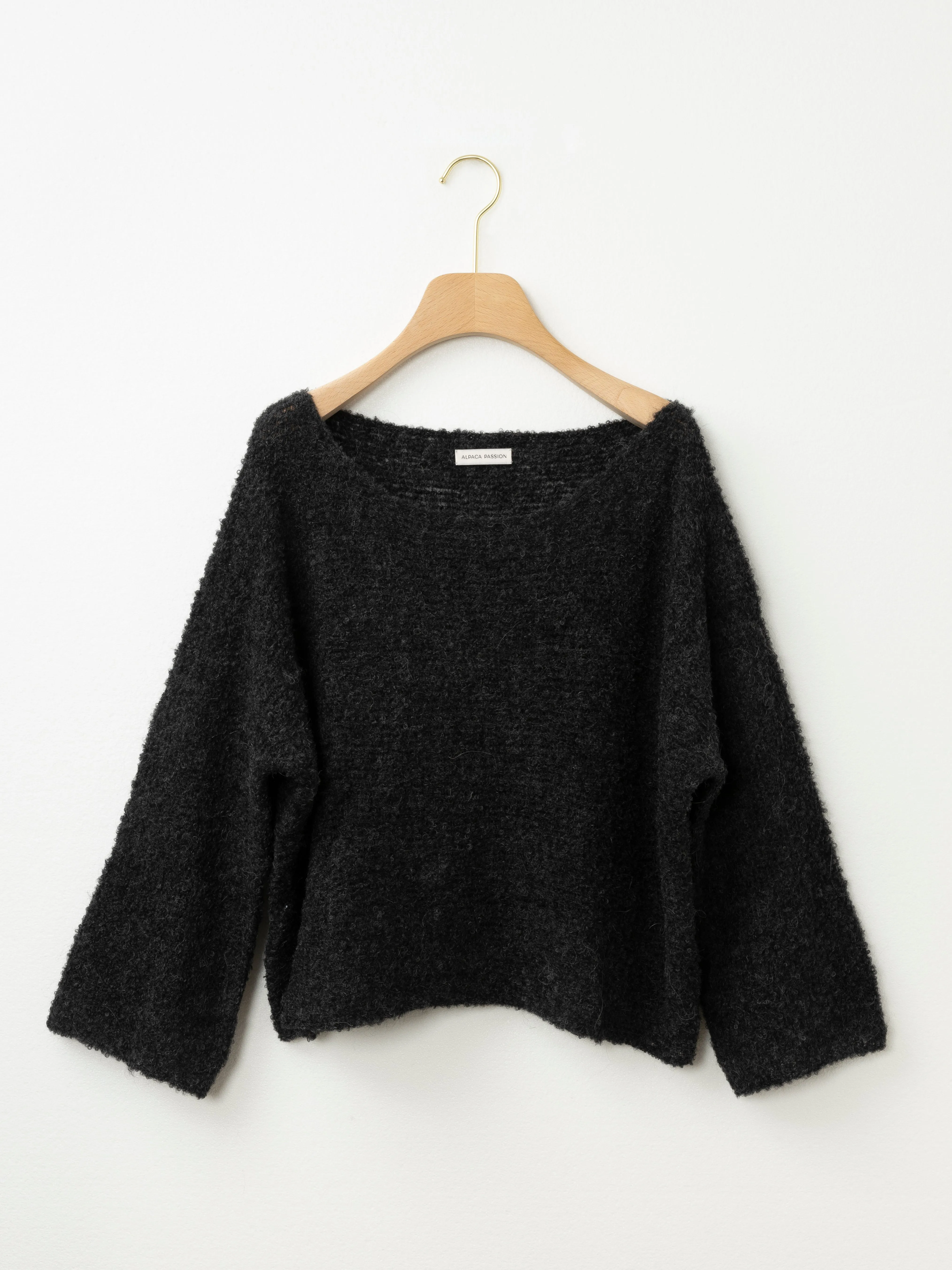 Fine Knit Boatneck Top