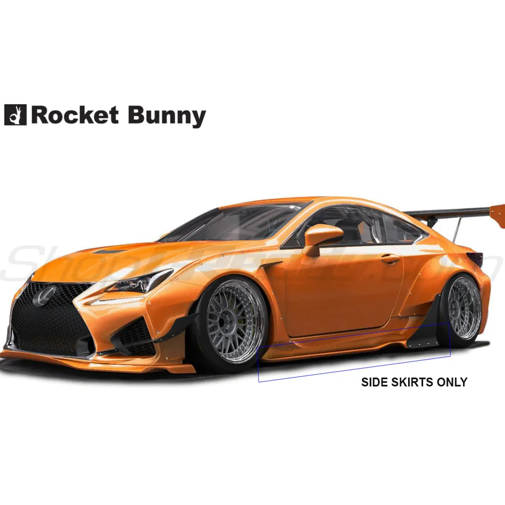 GReddy 2015- Lexus RC-F Rocket Bunny Side Skirts (gre17010253)