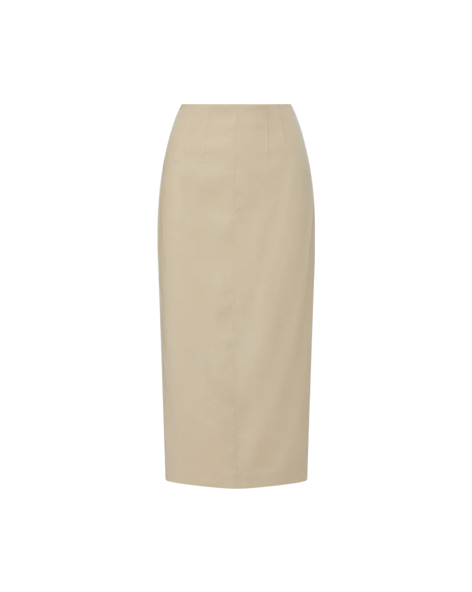 Kimpton Stretch-Linen Skirt