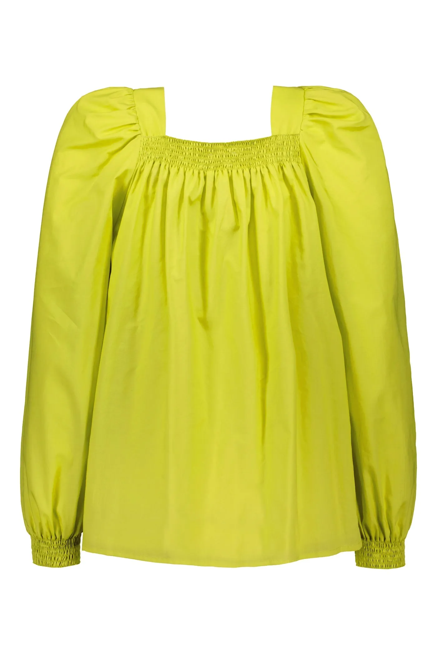 Mazie Ruched Blouse Pistachio