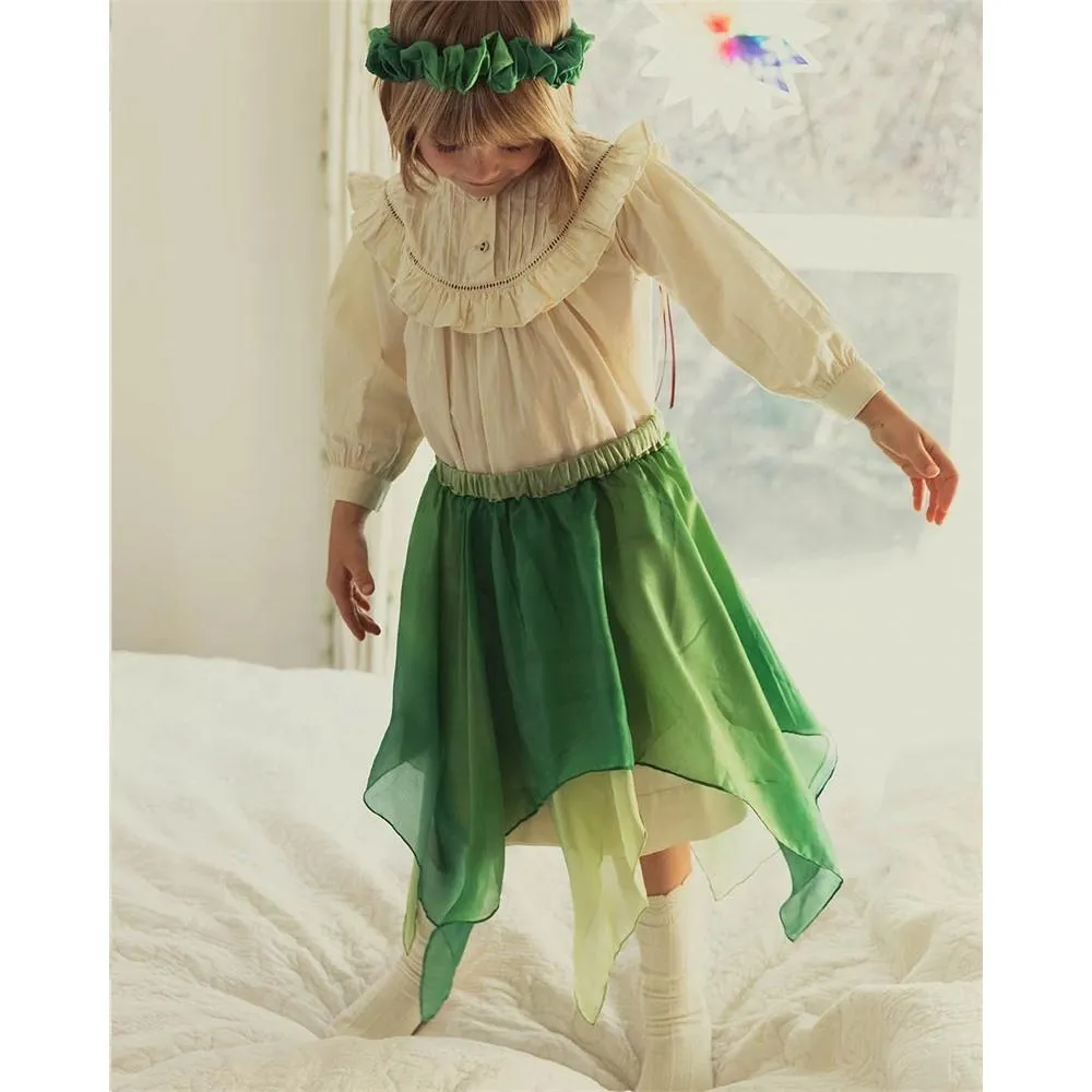 Sarah's Silk - Jupes enchantée - Lime/Forest||Sarah's Silk - Fairy Skirt - Lime/Forest