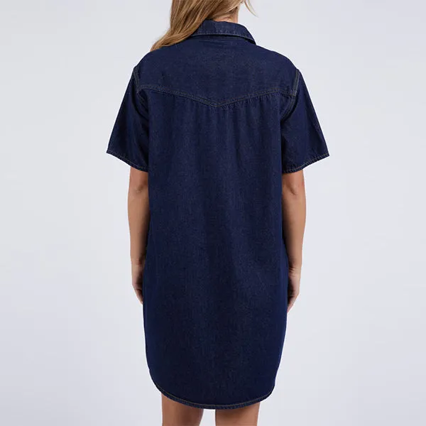 Sorcha Denim Dress - Indigo Denim