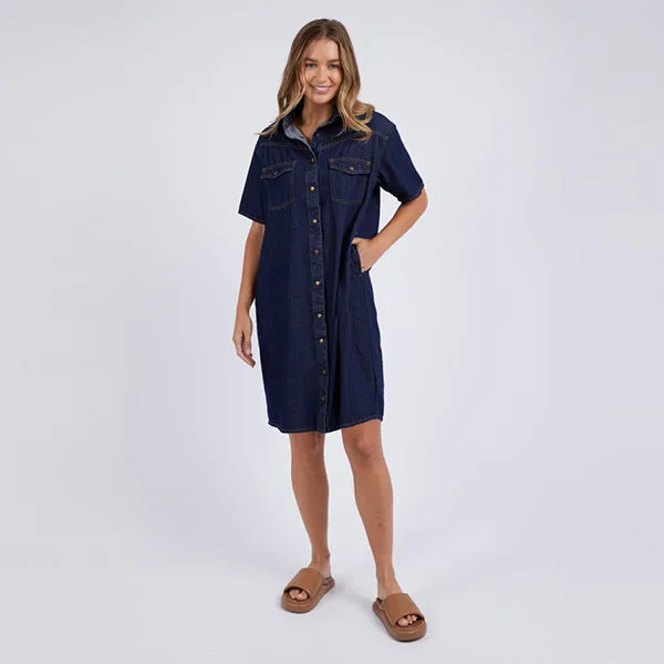 Sorcha Denim Dress - Indigo Denim