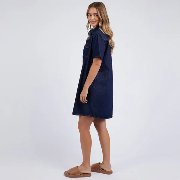 Sorcha Denim Dress - Indigo Denim