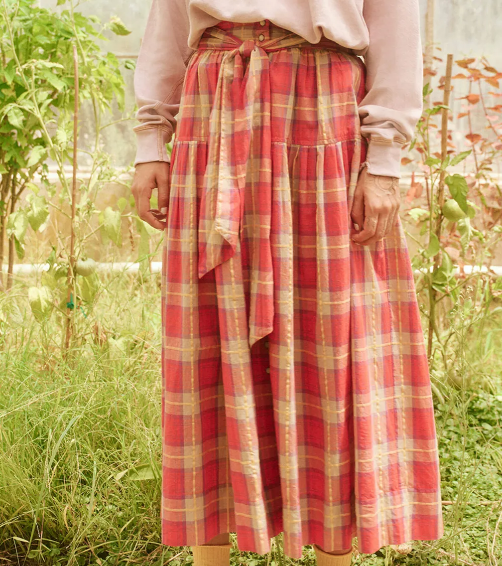 The Highland Skirt, Lake House Plaid