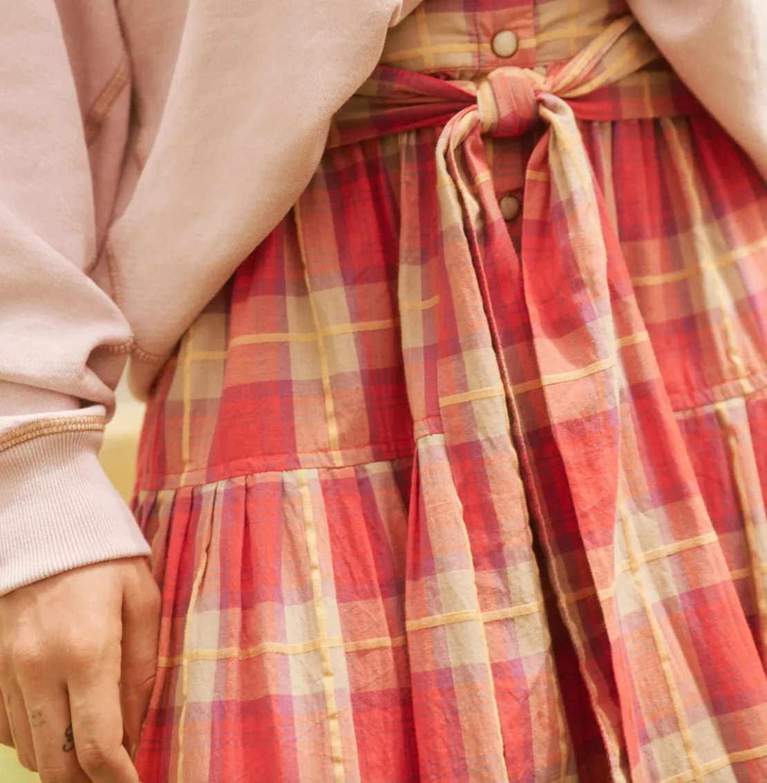 The Highland Skirt, Lake House Plaid