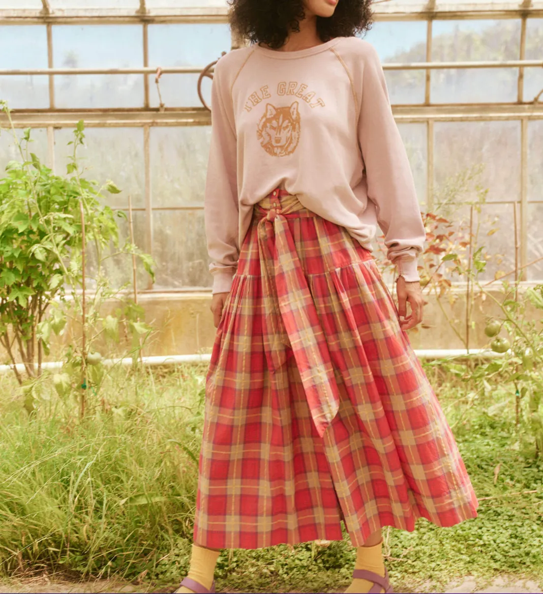 The Highland Skirt, Lake House Plaid