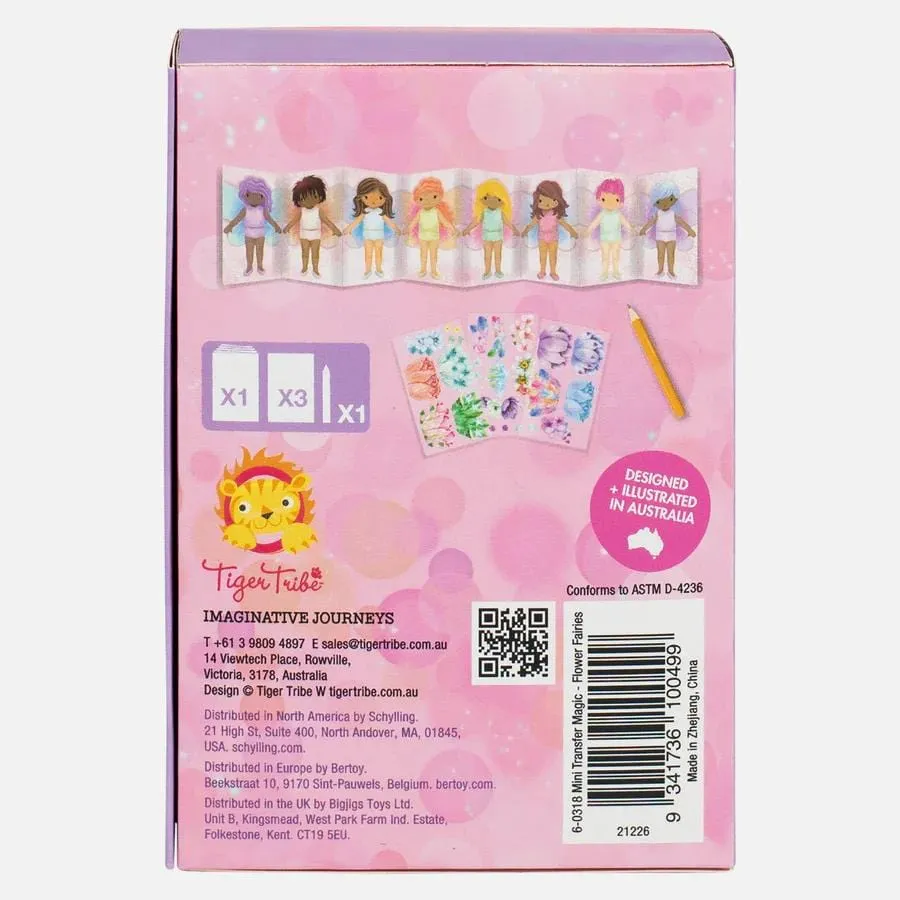 Tiger Tribe Mini Transfer Magic - Flower Fairies