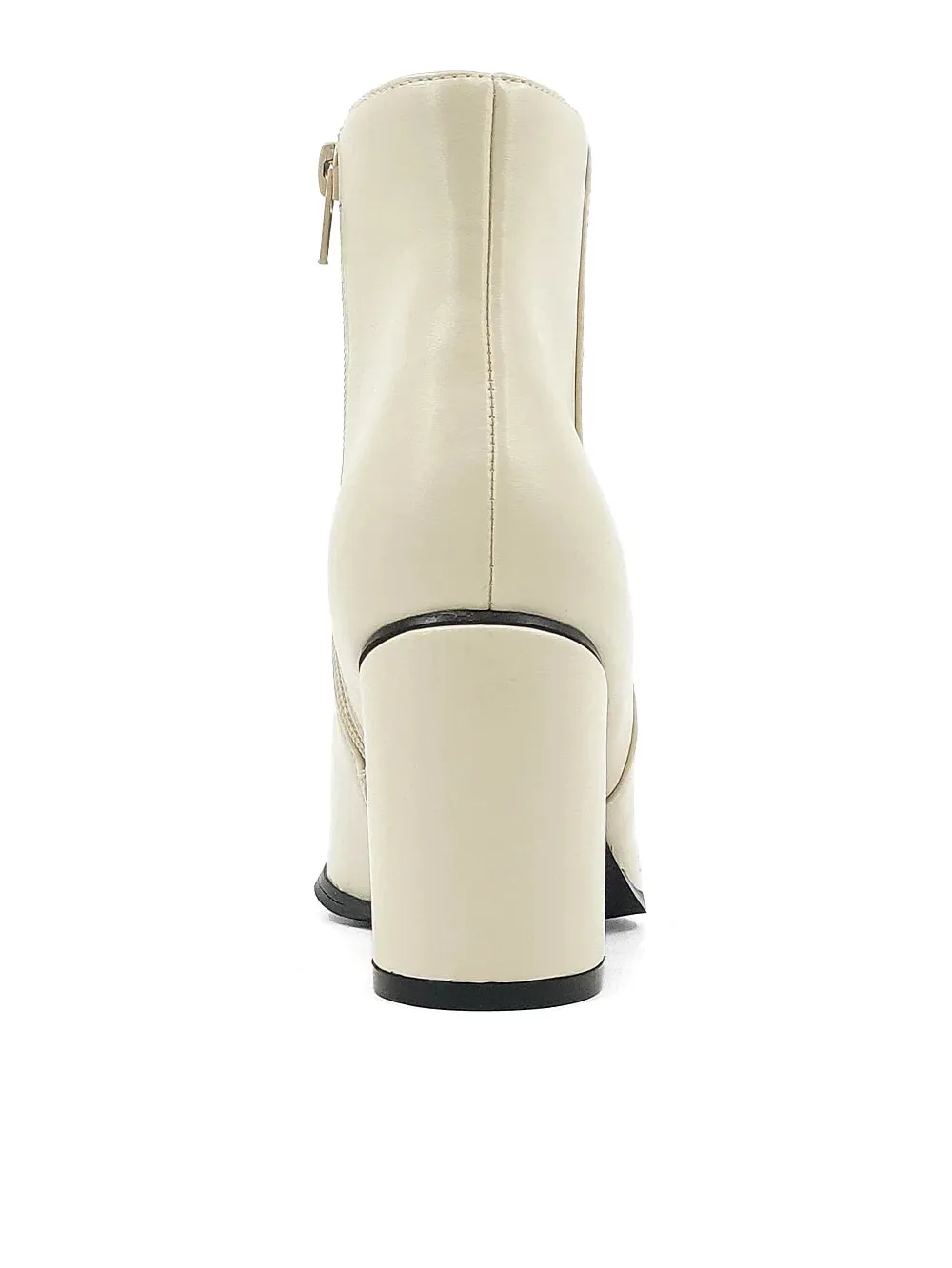 Vilma Pointed Toe Bone Bootie